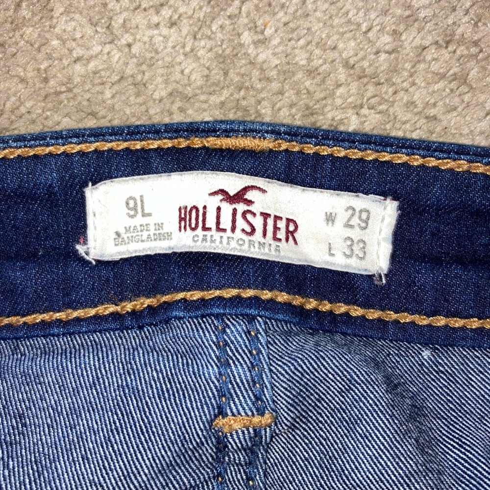 Hollister 9L straight leg jeans